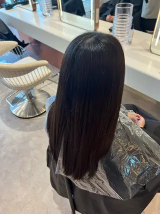 ミディアム カラー ✨髪質改善 縮毛矯正 艶髪 立川 コウキ✨のヘアスタイル