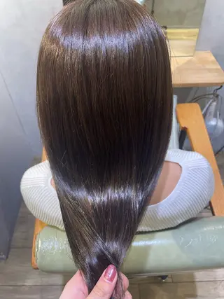 ロング カラー Uil所属・ながこ /透明感カラーのヘアスタイル