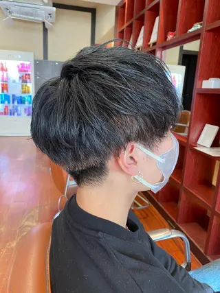 ショート メンズ mulum所属・オタク美容師🎮 AKARIのヘアスタイル