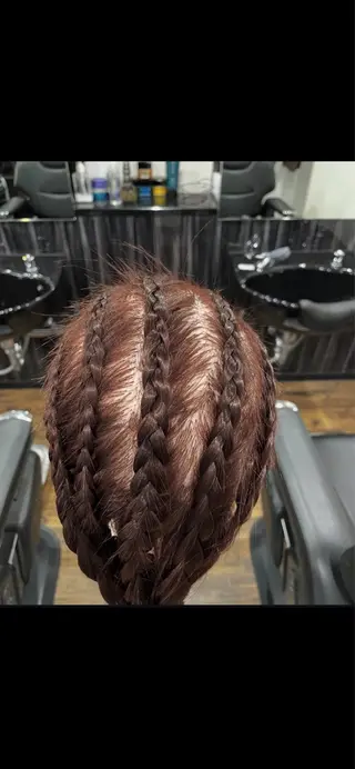 ロング ヘアアレンジ メンズ Nakada Chikaのヘアスタイル