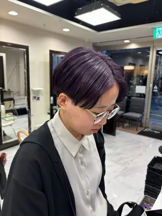 ショート カラー メンズ 🫧秋山 莉涼🫧のヘアスタイル