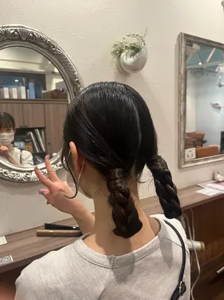 ロング Chocolat阿部野所属・なかじま ささらのヘアスタイル