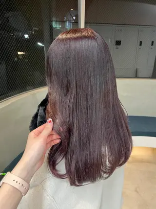 カラー ayaka♡ 柔らかカラーのヘアスタイル