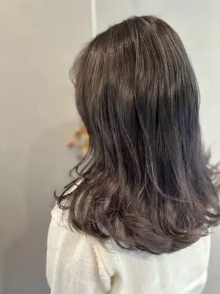 セミロング K Harukaのヘアスタイル