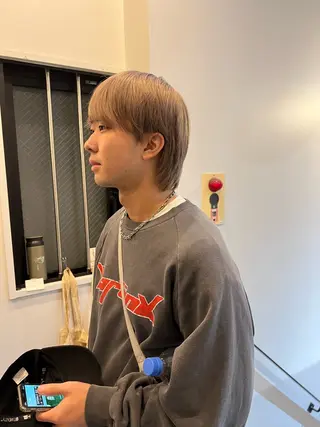 カラー メンズ 大阪メンズパーマ /スパイキー/らいのヘアスタイル