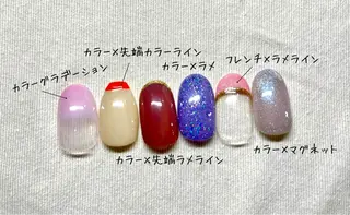 ネイル aime 中崎町のネイルデザイン