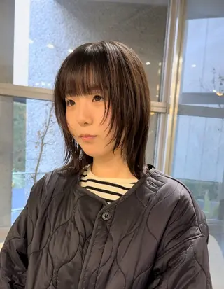 ミディアム hyuga/パーマ /ニュアンスパーマのヘアスタイル