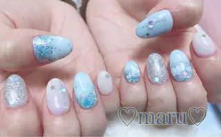 ネイル まるみ ♡のネイルデザイン