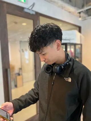 ショート メンズ 岸本 桂輝のヘアスタイル