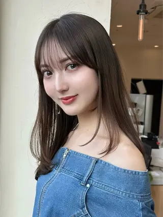 ロング カラー ヘアアレンジ ⭐️ショート/ボブ/ 艶カラー/りょうがのヘアスタイル