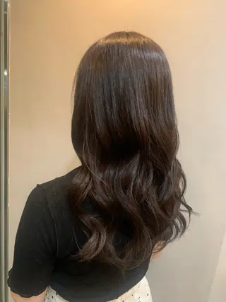 ロング カラー 似合わせカット/ 艶カラー/いらみなのヘアスタイル