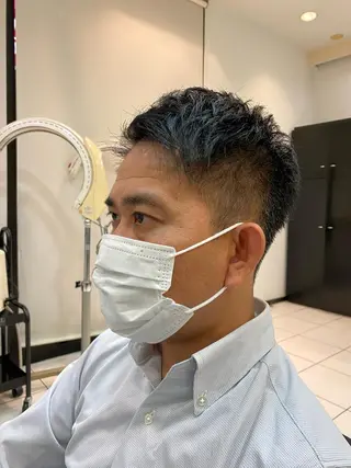 メンズ CHIC 蘭のヘアスタイル