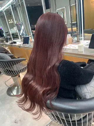 ロング カラー 韓国ヘア/レイヤー Londエレンのヘアスタイル