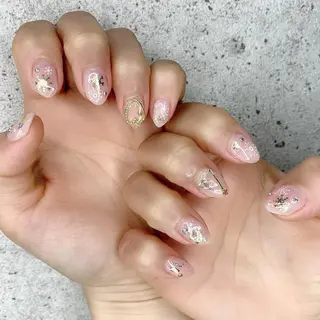 ショート カラー パーマ ヘアアレンジ メンズ キッズ ネイル マツエク・マツパ Salon Ｋのネイルデザイン