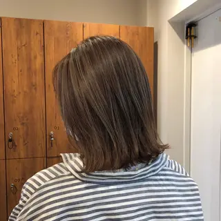 ミディアム カラー レイヤー,ボブ / 彩未のヘアスタイル