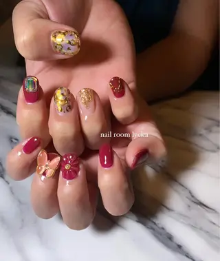 ネイル ﾈｲﾙﾙｰﾑﾘｯｶ 𝐦𝐚𝐲𝐮のネイルデザイン