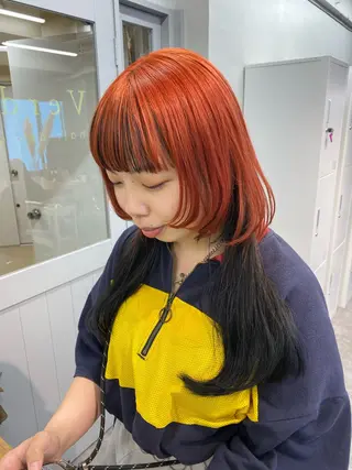 ロング ウルフカットモデル ✵HARUTOのヘアスタイル