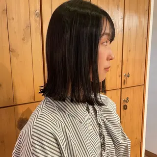 ミディアム 奥村 紗季のヘアスタイル