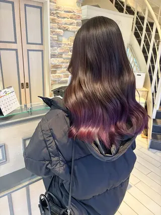 ロング カラー Noel .⋆𝜗𝜚のヘアスタイル