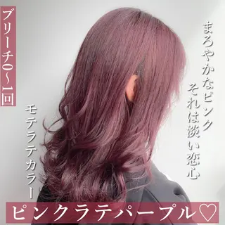 ロング カラー パーマ ヘアアレンジ メンズ キッズ ネイル マツエク・マツパ 🎀愛されモテヘア♡ 梅澤夏基🎀のヘアスタイル