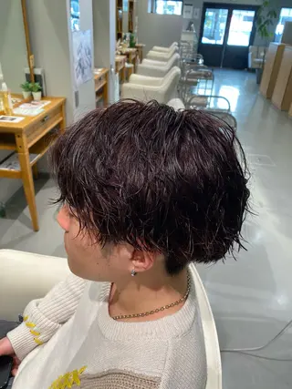 カラー 下野段 楓真のヘアスタイル