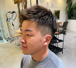 メンズ HAIR POCKET ritta所属・城下 颯世のヘアスタイル