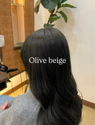 セミロング カラー カシェリタヘア🫧 KOKORO  💞のヘアスタイル