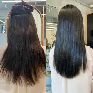 ロング 鶴井 美空のヘアスタイル