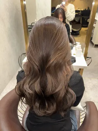 ロング 🍒ブリーチなしカラ ー／Sakura🍒のヘアスタイル