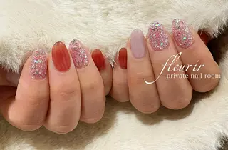 ネイル フルリール 【プライベートサロンのネイルデザイン