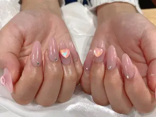 セミロング Nail  R💫 naoのネイルデザイン
