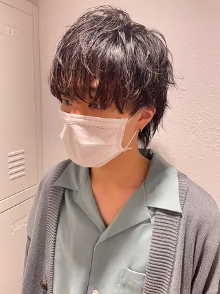 ショート メンズ スパイキー/フェザー /波巻き/かいとのヘアスタイル