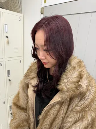 セミロング chill'n clan所属・〘 clan 〙 KURUMI🌺💖のヘアスタイル