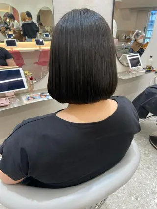 ショート カラー 新宿/韓国ヘア 中明度カラー/かやのヘアスタイル