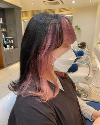 セミロング sea's所属・ヒラカホ/矢場町/ ブリーチ/似合わせのヘアスタイル