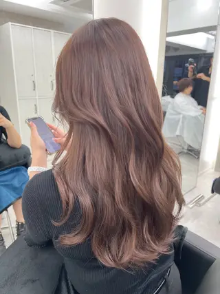 カラー なんば髪質改善カラー Ardoreのヘアスタイル