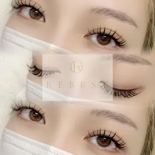 マツエク・マツパ REBEST 四條畷店のマツエク・マツパデザイン