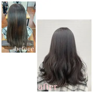 セミロング カラー GRANLUSSO 〜グランルッソ駅前店所属・木口 嘉美のヘアスタイル