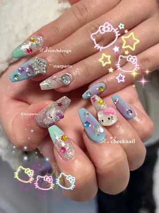 ネイル MARINネイリスト /UNELMA天神のネイルデザイン