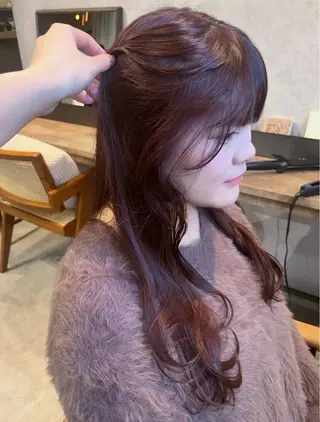 ロング カラー 無料カットモデル募集 ／ueno aiのヘアスタイル