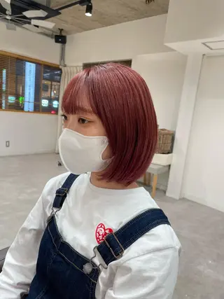 カラー ピンクカラー🎀/ ミルクティー🍼花音のヘアスタイル