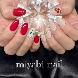 ネイル miyabi nail 桂川駅近くのネイルデザイン