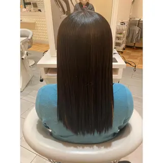 ロング パーマ 西田 夏望のヘアスタイル