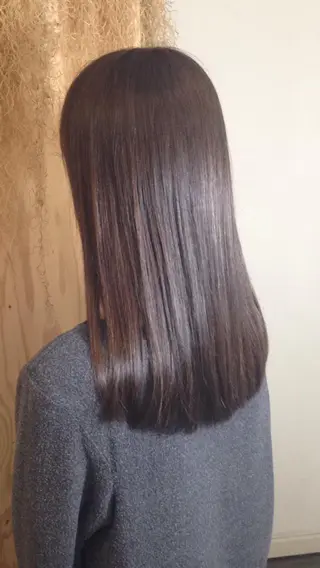 セミロング カラー 💎髪質改善💎 デザイナーshinのヘアスタイル
