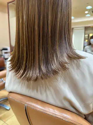 ロング 小顔ボブ/お悩み解決 /ボブパーマ/とういのヘアスタイル