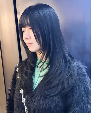 ロング カラー カラー系/カット特化 🟠オオタキマサシのヘアスタイル