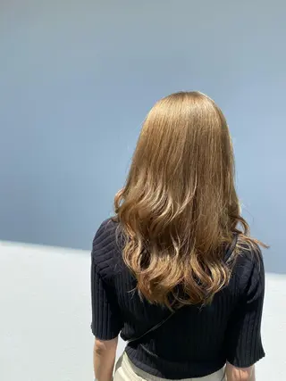 ロング カラー Jill franc ＿ ayanoのヘアスタイル