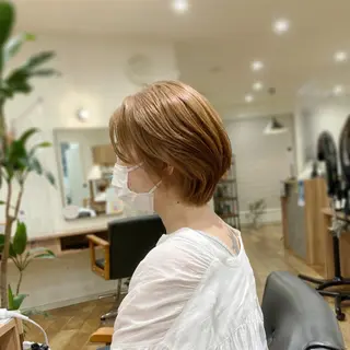 ショート カラー 美容室しょうへいの店四郎丸店所属・佐藤 剛のヘアスタイル
