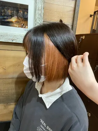 ショート カラー SHIAN橋本店 おぐちまほのヘアスタイル