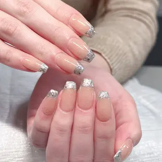 ネイル 長いだし/スカルプ/ パラシェルN.oneのネイルデザイン